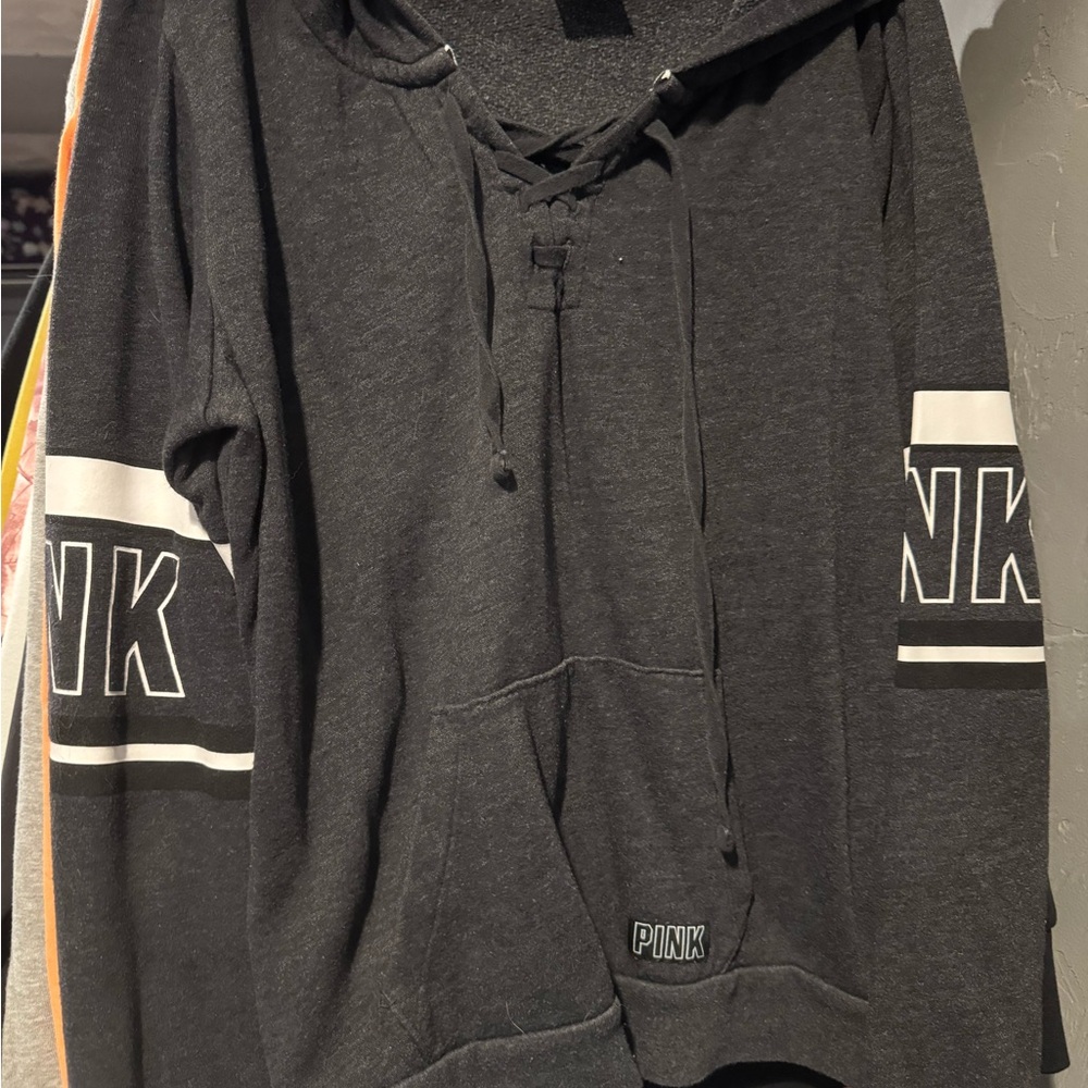 Victoria's Secret PINK Charcoal Hoodie